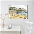 Picture of Coastal vibes I _GroupedProduct_Rectangle_Landscape_Canvas_Framed_