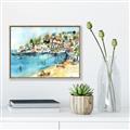 Picture of Beachy _GroupedProduct_Rectangle_Landscape_Canvas_Framed_