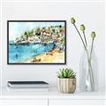 Picture of Beachy _GroupedProduct_Rectangle_Landscape_Canvas_Framed_