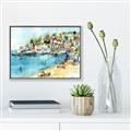 Picture of Beachy _GroupedProduct_Rectangle_Landscape_Canvas_Framed_