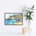 Picture of Beachy _GroupedProduct_Rectangle_Landscape_Canvas_Framed_