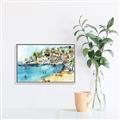 Picture of Beachy _GroupedProduct_Rectangle_Landscape_Canvas_Framed_
