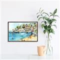 Picture of Beachy _GroupedProduct_Rectangle_Landscape_Canvas_Framed_