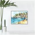 Picture of Beachy _GroupedProduct_Rectangle_Landscape_Canvas_Framed_