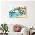 Picture of Beachy _GroupedProduct_Rectangle_Landscape_Canvas_Framed_