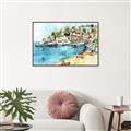 Picture of Beachy _GroupedProduct_Rectangle_Landscape_Canvas_Framed_