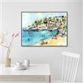 Picture of Beachy _GroupedProduct_Rectangle_Landscape_Canvas_Framed_