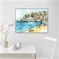 Picture of Beachy _GroupedProduct_Rectangle_Landscape_Canvas_Framed_