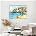 Picture of Beachy _GroupedProduct_Rectangle_Landscape_Canvas_Framed_