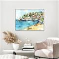 Picture of Beachy _GroupedProduct_Rectangle_Landscape_Canvas_Framed_