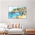Picture of Beachy _GroupedProduct_Rectangle_Landscape_Canvas_Framed_