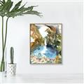 Picture of The Grotto  _GroupedProduct_Rectangle_Portrait_Canvas_Framed_