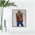 Picture of Fashion Game I  _GroupedProduct_Rectangle_Portrait_Canvas_Framed_
