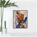 Picture of Fashion Game II  _GroupedProduct_Rectangle_Portrait_Canvas_Framed_