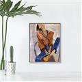 Picture of Fashion Game II  _GroupedProduct_Rectangle_Portrait_Canvas_Framed_