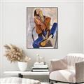 Picture of Fashion Game II  _GroupedProduct_Rectangle_Portrait_Canvas_Framed_