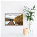 Picture of Waiting at the dock  _GroupedProduct_Rectangle_Landscape_Photography _GroupedProduct_Rectangle_Landscape_Canvas_Framed_
