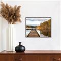 Picture of Waiting at the dock  _GroupedProduct_Rectangle_Landscape_Photography _GroupedProduct_Rectangle_Landscape_Canvas_Framed_