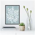 Picture of Coral Leaves I _GroupedProduct_Rectangle_Portrait_Canvas_Framed_