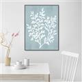 Picture of Coral Leaves I _GroupedProduct_Rectangle_Portrait_Canvas_Framed_
