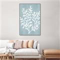 Picture of Coral Leaves I _GroupedProduct_Rectangle_Portrait_Canvas_Framed_