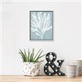 Picture of Coral Leaves II _GroupedProduct_Rectangle_Portrait_Canvas_Framed_