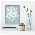 Picture of Coral Leaves II _GroupedProduct_Rectangle_Portrait_Canvas_Framed_