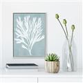 Picture of Coral Leaves II _GroupedProduct_Rectangle_Portrait_Canvas_Framed_