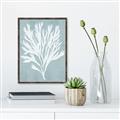 Picture of Coral Leaves II _GroupedProduct_Rectangle_Portrait_Canvas_Framed_