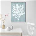 Picture of Coral Leaves II _GroupedProduct_Rectangle_Portrait_Canvas_Framed_