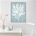 Picture of Coral Leaves II _GroupedProduct_Rectangle_Portrait_Canvas_Framed_
