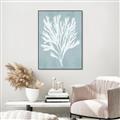 Picture of Coral Leaves II _GroupedProduct_Rectangle_Portrait_Canvas_Framed_