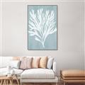 Picture of Coral Leaves II _GroupedProduct_Rectangle_Portrait_Canvas_Framed_