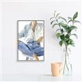 Picture of Blue Jeans I _GroupedProduct_Rectangle_Portrait_Canvas_Framed_