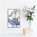 Picture of Blue Jeans I _GroupedProduct_Rectangle_Portrait_Canvas_Framed_