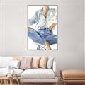 Picture of Blue Jeans I _GroupedProduct_Rectangle_Portrait_Canvas_Framed_