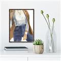 Picture of Blue Jeans II _GroupedProduct_Rectangle_Portrait_Canvas_Framed_