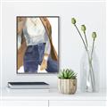 Picture of Blue Jeans II _GroupedProduct_Rectangle_Portrait_Canvas_Framed_