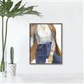 Picture of Blue Jeans II _GroupedProduct_Rectangle_Portrait_Canvas_Framed_