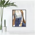 Picture of Blue Jeans II _GroupedProduct_Rectangle_Portrait_Canvas_Framed_