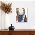 Picture of Blue Jeans II _GroupedProduct_Rectangle_Portrait_Canvas_Framed_