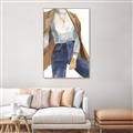 Picture of Blue Jeans II _GroupedProduct_Rectangle_Portrait_Canvas_Framed_