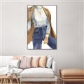 Picture of Blue Jeans II _GroupedProduct_Rectangle_Portrait_Canvas_Framed_