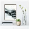 Picture of Misty Forest with Birds _GroupedProduct_Rectangle_Portrait_Canvas_Framed_