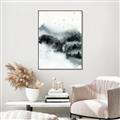 Picture of Misty Forest with Birds _GroupedProduct_Rectangle_Portrait_Canvas_Framed_