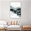 Picture of Misty Forest with Birds _GroupedProduct_Rectangle_Portrait_Canvas_Framed_