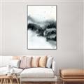 Picture of Misty Forest with Birds _GroupedProduct_Rectangle_Portrait_Canvas_Framed_