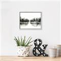 Picture of Misty Forest Black  _GroupedProduct_Rectangle_Landscape_Canvas_Framed_