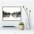 Picture of Misty Forest Black  _GroupedProduct_Rectangle_Landscape_Canvas_Framed_