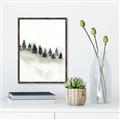 Picture of Misty Forest Trees _GroupedProduct_Rectangle_Portrait_Canvas_Framed_